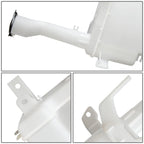 Windshield Washer Fluid Reservoir Tank w/ Cap & Pump for Mitsubishi Lancer (2002–2007)