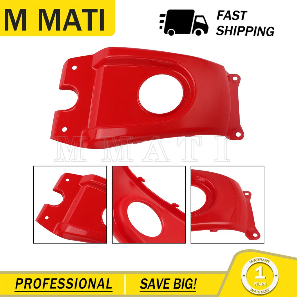 Fuel Gas Tank Cover for Honda 400EX (1999–2007) Red Plastic