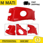 Fuel Gas Tank Cover for Honda 400EX (1999–2007) Red Plastic