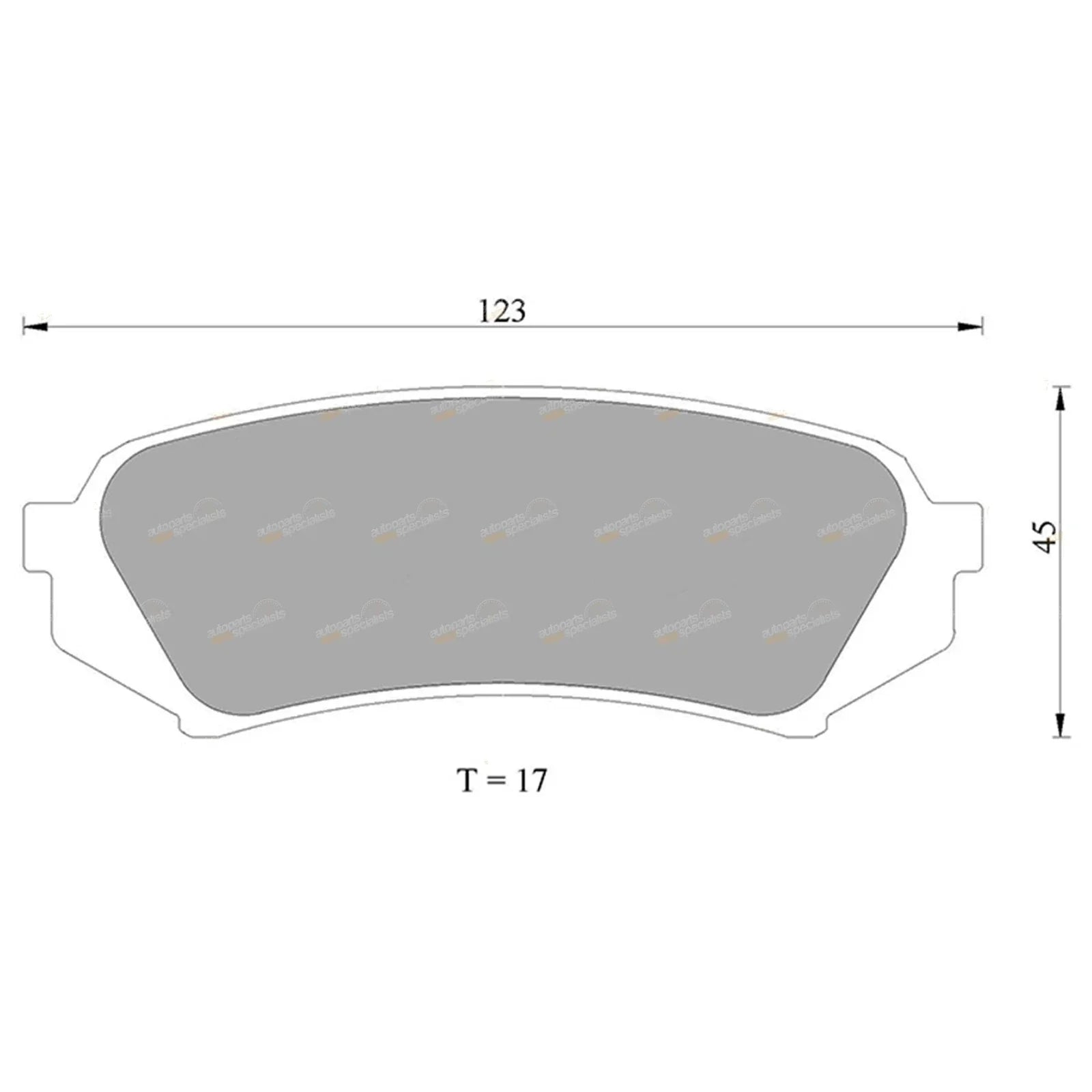 Rear Disc Brake Pads for Landcruiser HDJ100 (2002–2007)