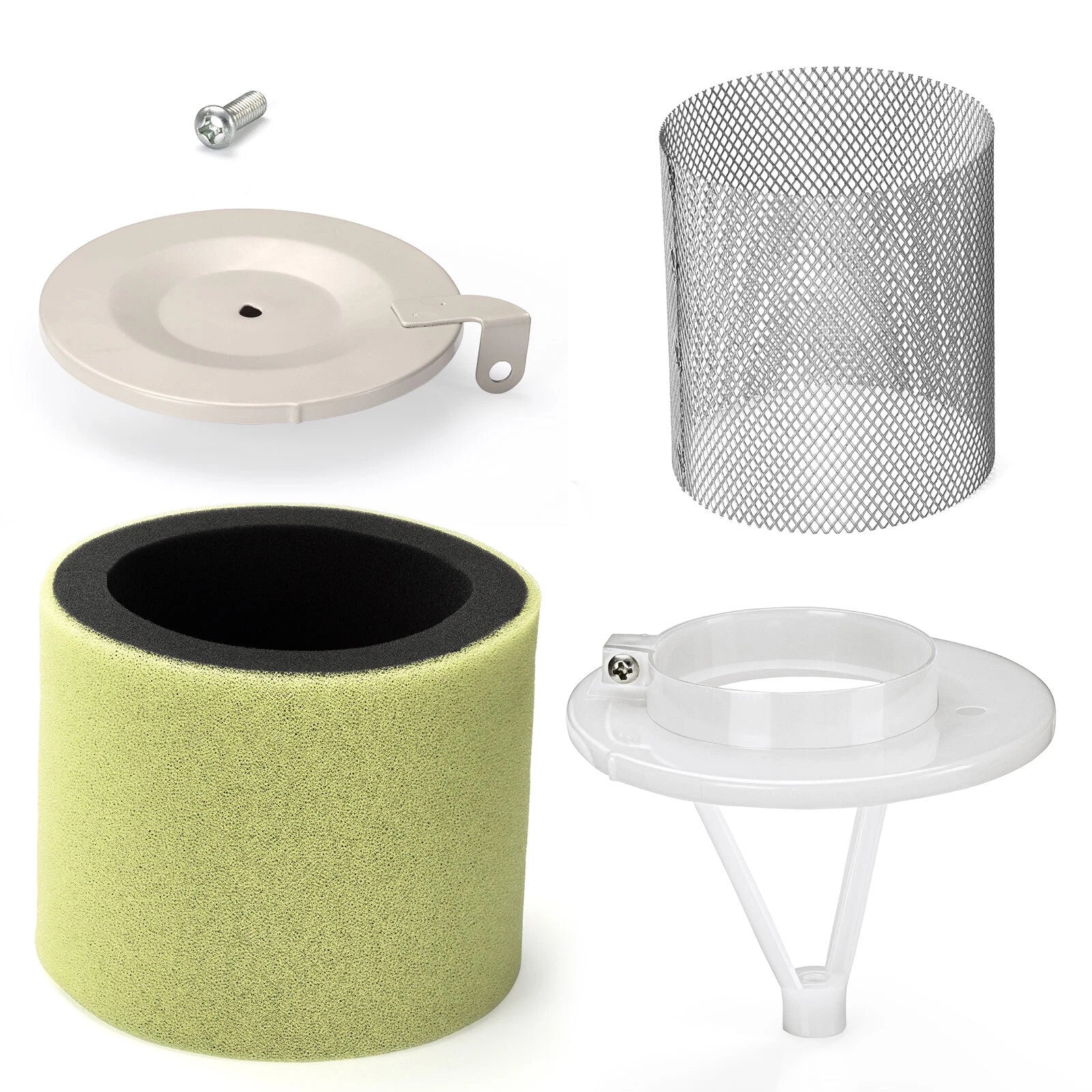 Air Filter + Guide Kit for Kawasaki Bayou 300 KLF300C KLF300B (1989–2005)