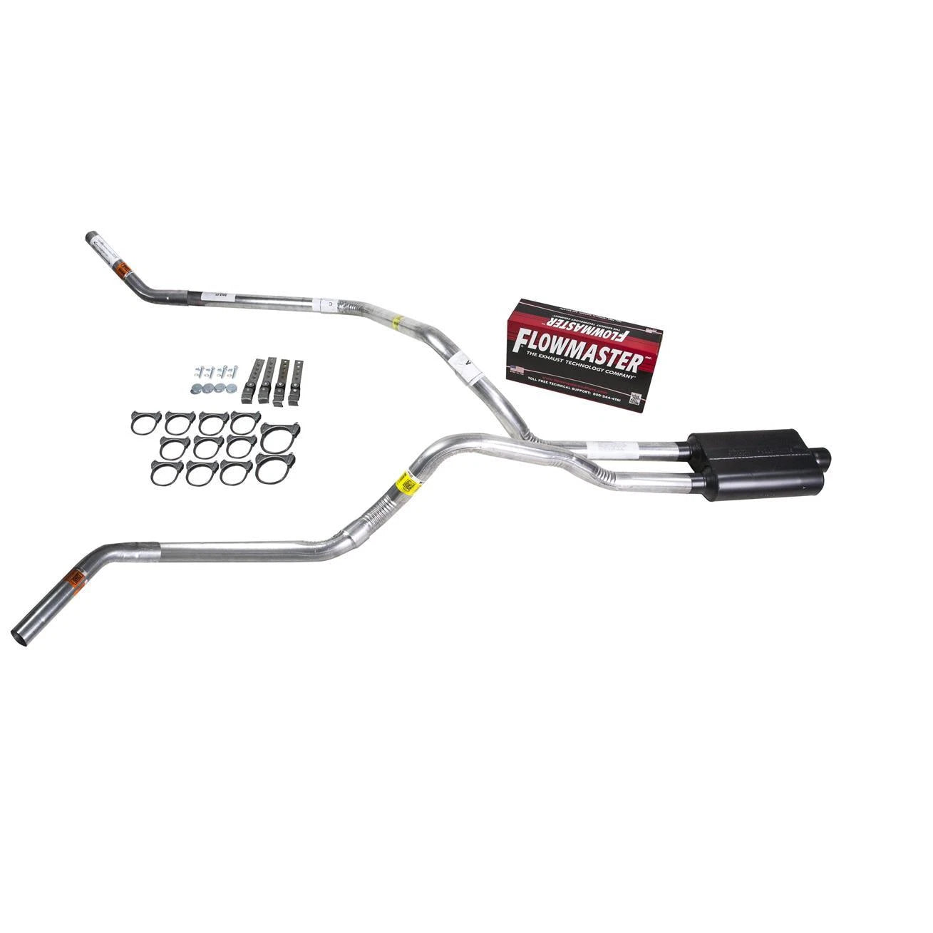 Dual Exhaust Pipe for Ram 1500 (2002-2003) - 2.5" Flowmaster Super 44