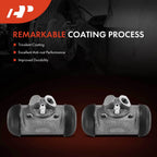 2X Brake Wheel Cylinder Front Drum for Jeep Jeepster (1966–1973)