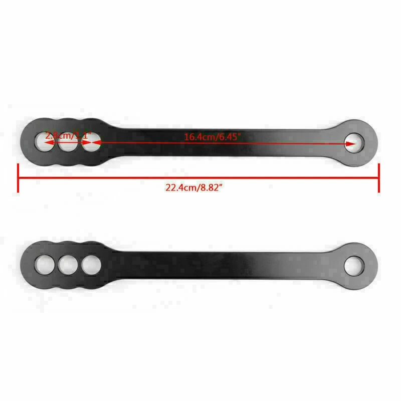 Lowering Links for Yamaha YZF 600R (1997–2006) Black