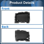 1 Pcs Engine Oil Pan No.12676340 for Buick Envision (2017–2020) Iron Black