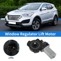 Rear Left Power Window Regulator Lift Motor for Hyundai Santa Fe (2013–2018)