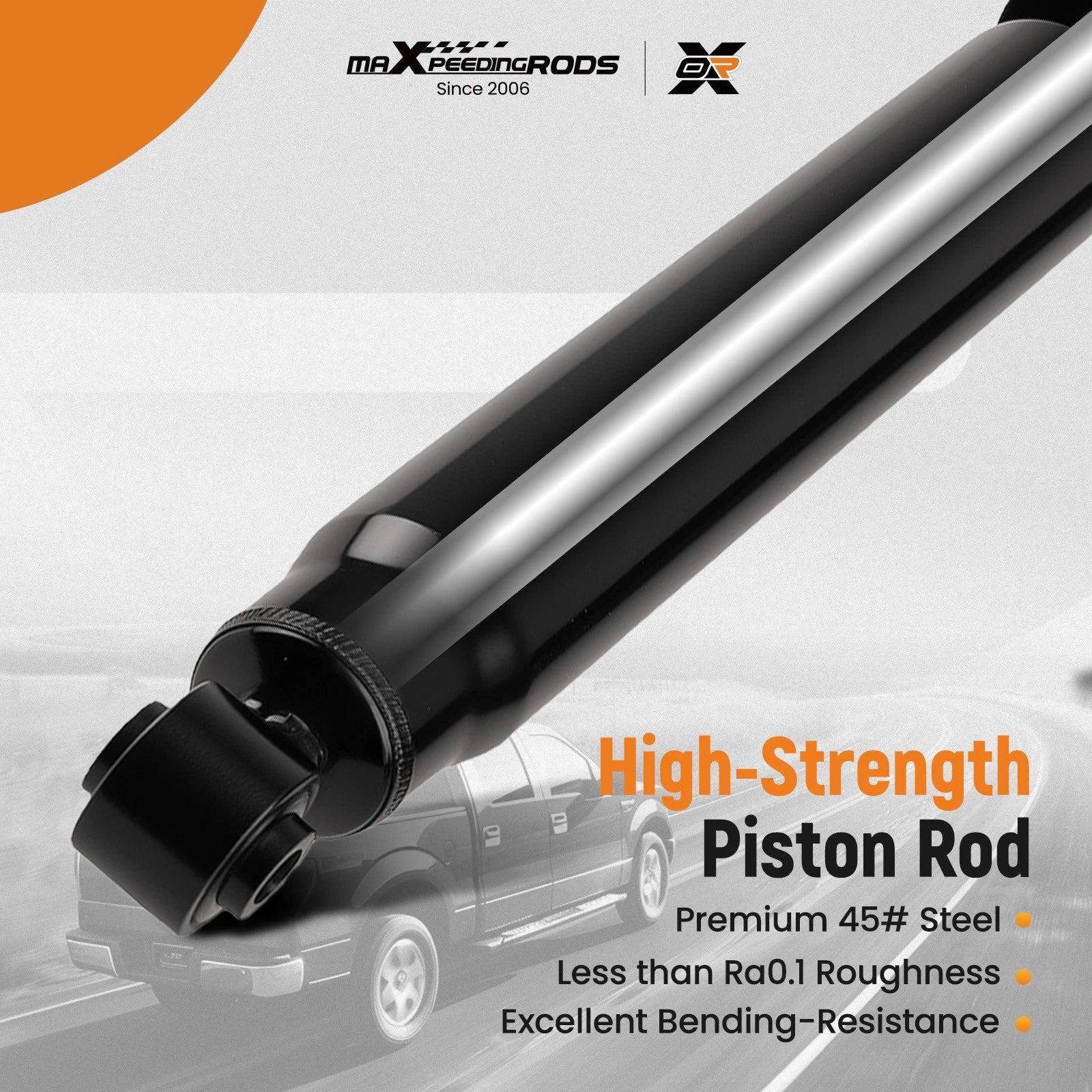 Pair Rear Struts Shocks for Ford F-150 4WD (2015–2020) 911335