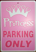 Princess Parking Sign for Girls Room Decor