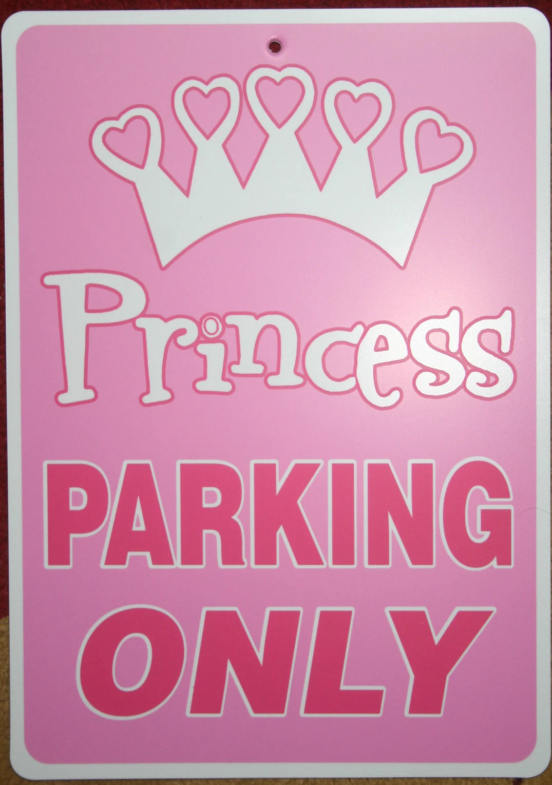 Princess Parking Sign for Girls Room Decor