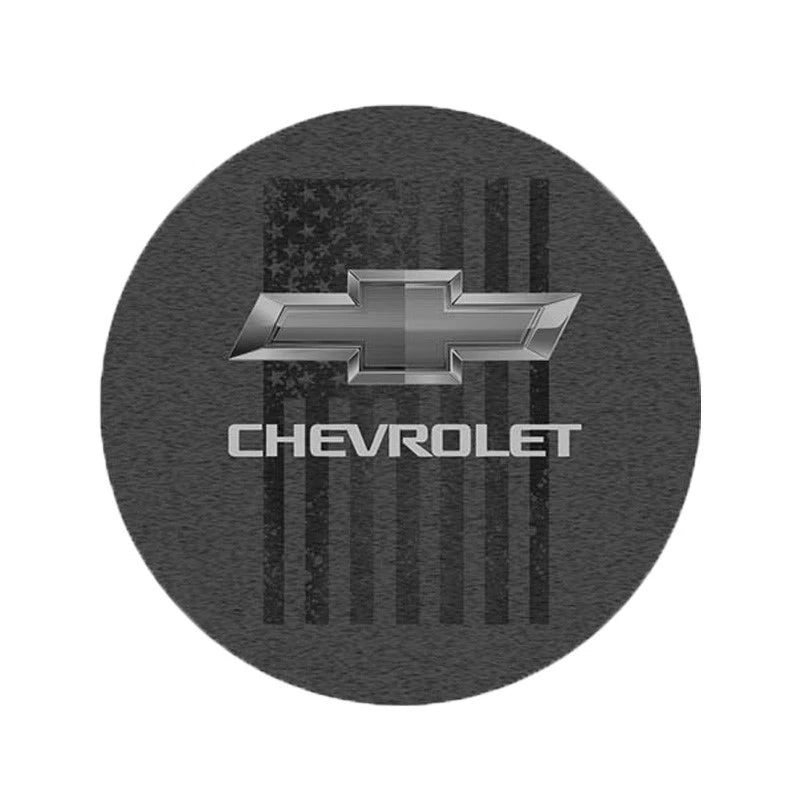 Chevrolet Bowtie Logo Licensed T-Shirt Vintage Gray American Flag for Men