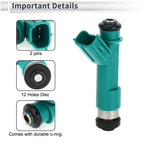 Fuel Injector No. 23209-39075 for Toyota Tundra (2005–2006) 1 Pc Green