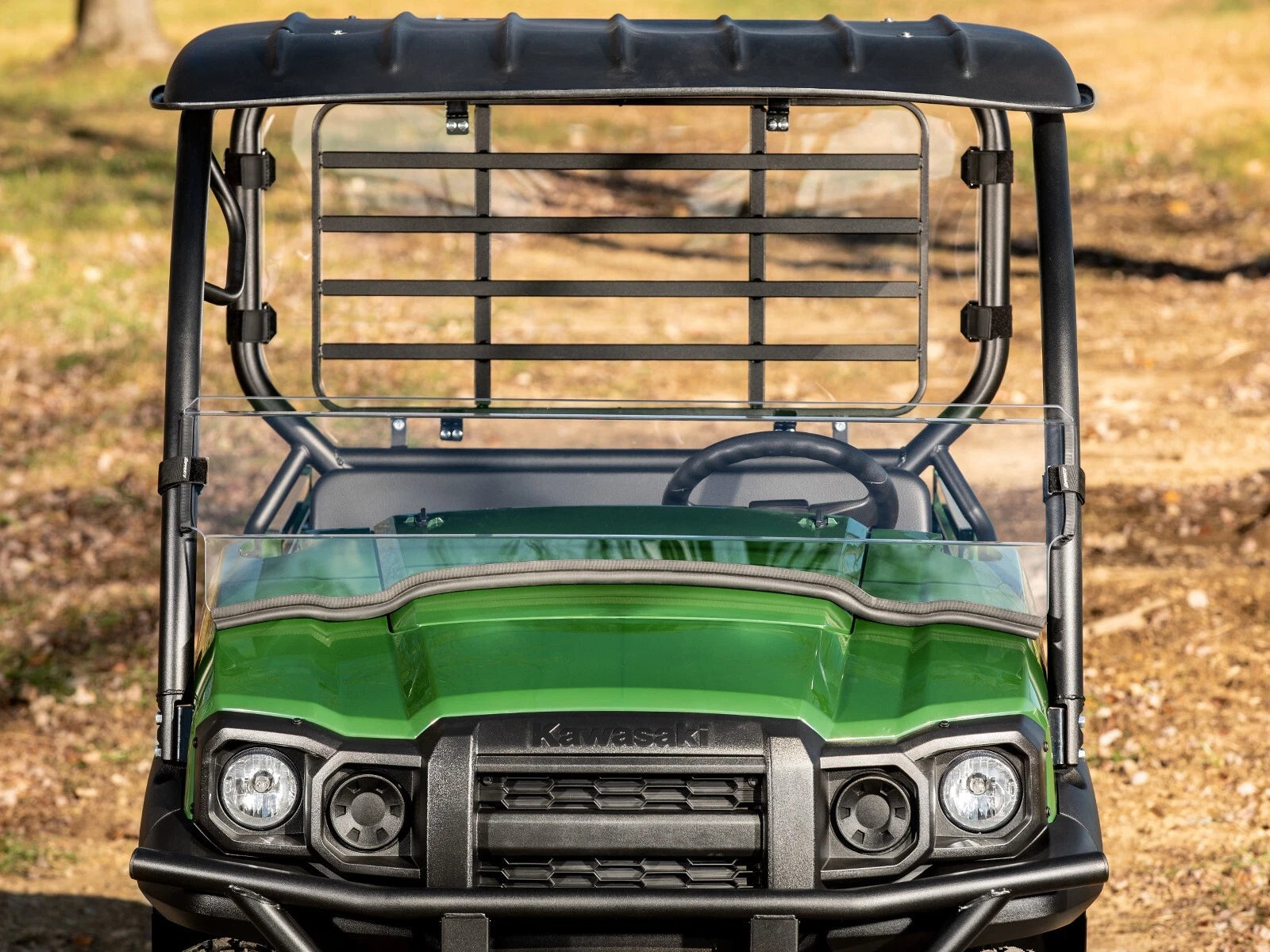 Clear Polycarbonate Half Windshield for Kawasaki Mule SX (2017–2023)