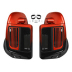Lower Vented Fairing for Harley Electra Glide (2014–2023) Sunset Orange/Black Fade