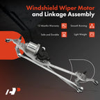 Wiper Motor & Linkage Assembly for Chevy Malibu, Impala (2013-2015)
