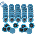 Set of 50 Zirconia Roll Lock Sanding Discs for Die Grinder (2")