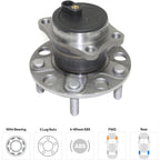 Set of 2 Wheel Hubs for Jeep Patriot (2007–2017) Rear Left & Right 5 Lug