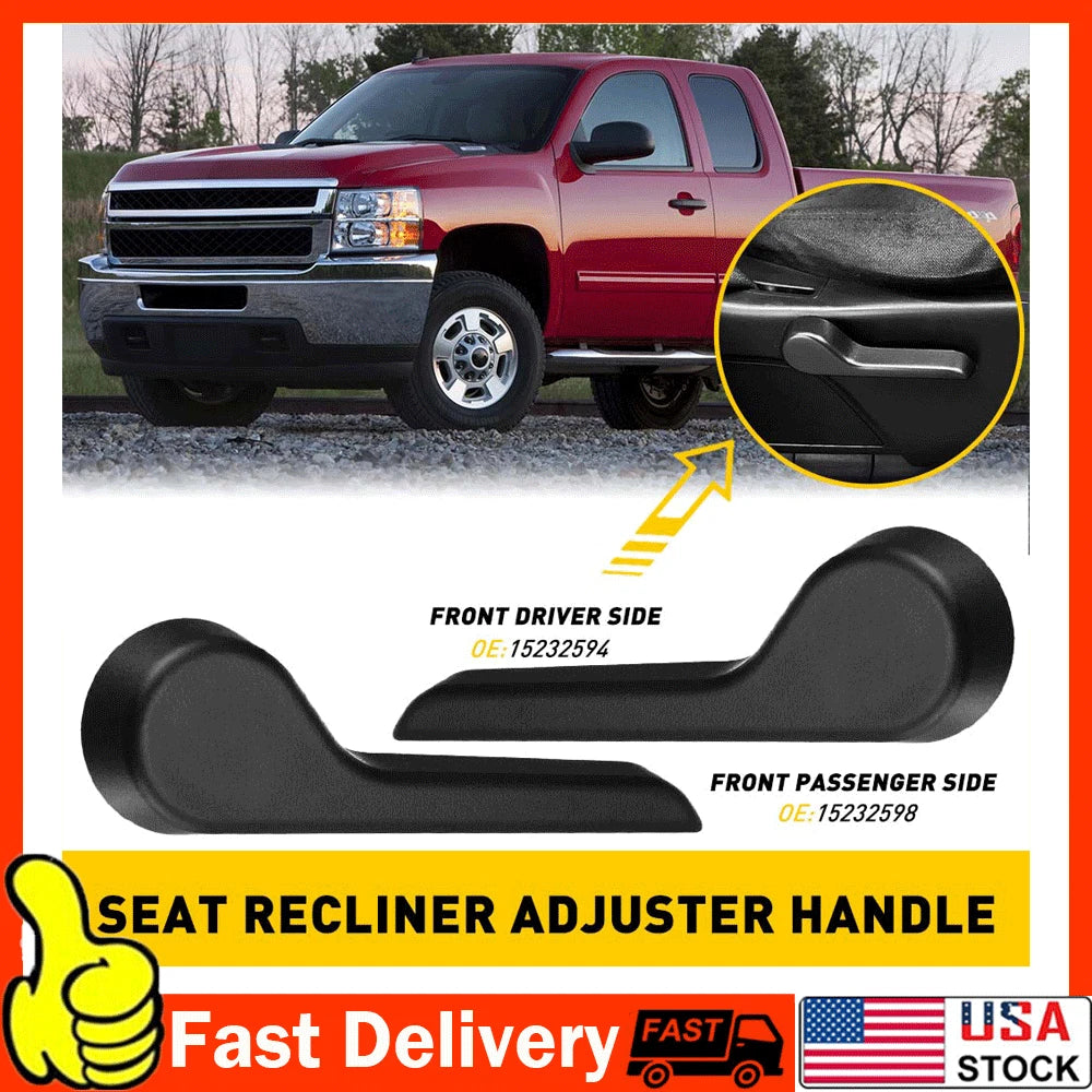 Seat Adjuster Recliner Lever Handle for Chevy Silverado GMC Sierra Yukon (2007â2014)