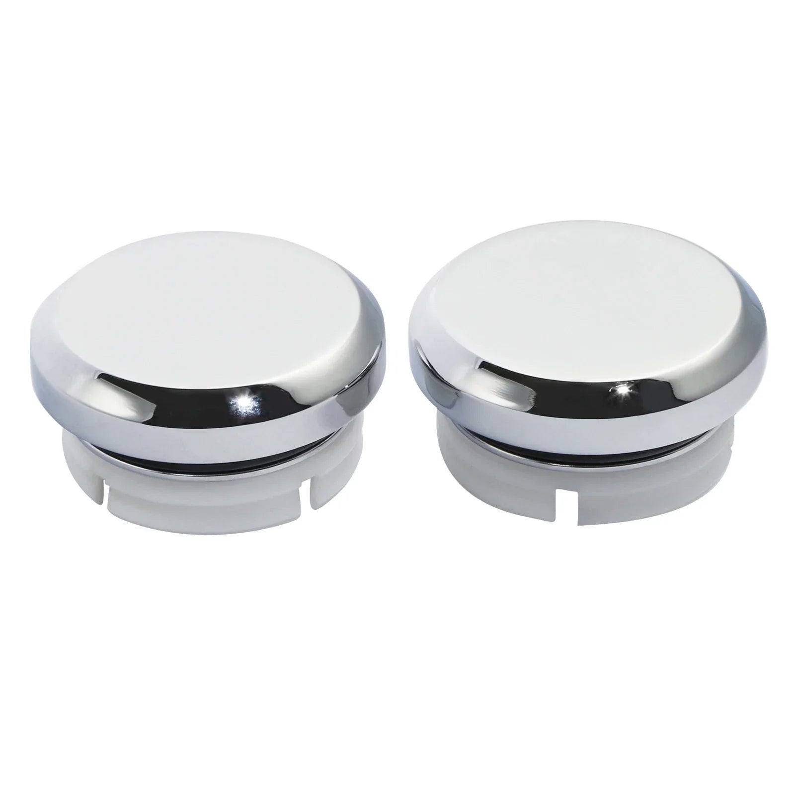 Chrome Swing Arm Pivot Covers for Harley Sportster S (2021-2024)