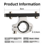 Bottle Rack Adapter for MTB (No Tools Required)
