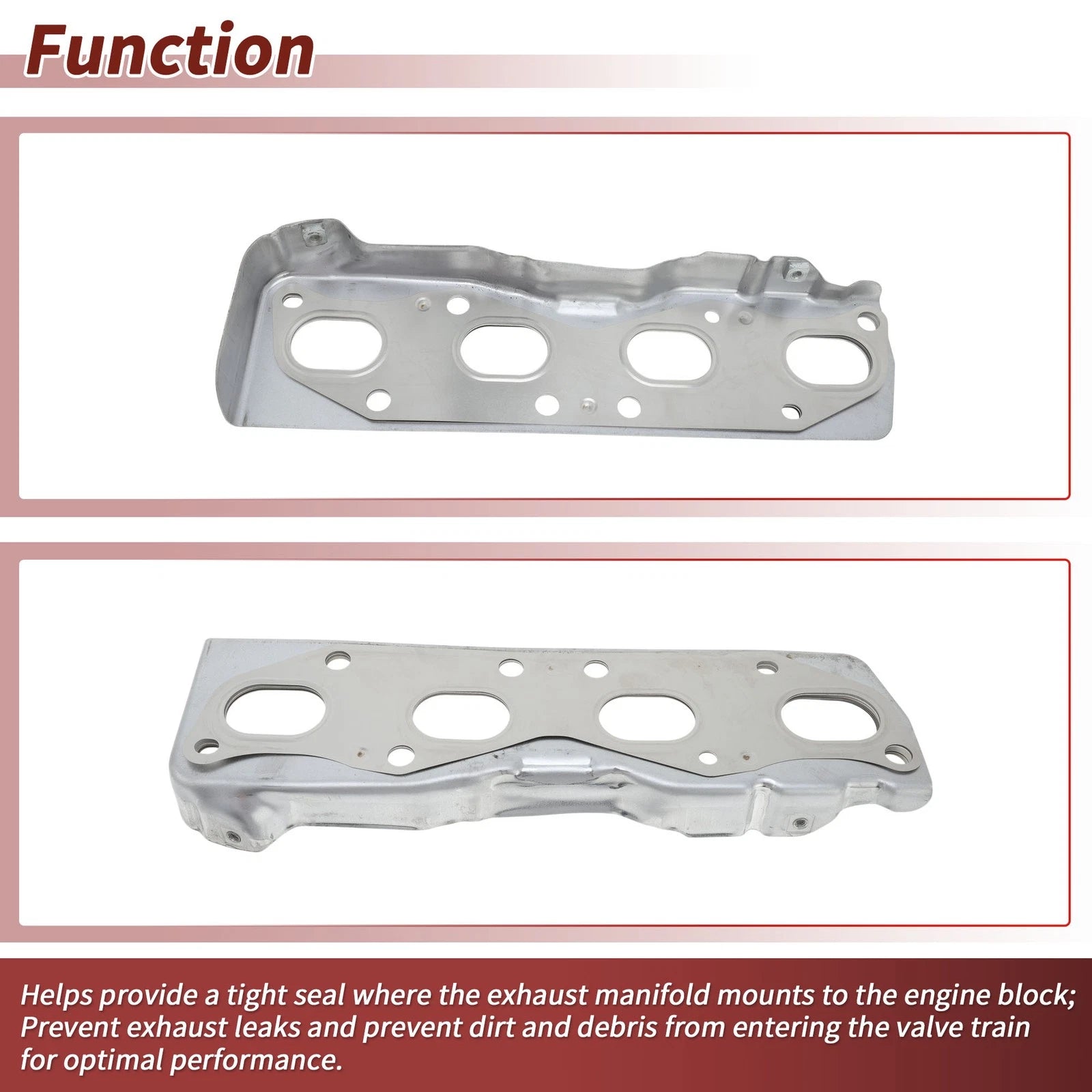 1 Pc Exhaust Manifold Header Gasket for Nissan Juke F15 (2010–2025) No. 140361KC0A