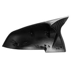 Pair of Carbon Fiber Pattern Rear View Mirror Covers for BMW F20 F22 F23 F30 (2012–2019) 745065025345