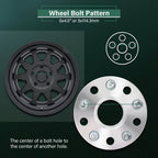 4X 15mm Hub Centric Wheel Spacers 5x4.5 for Toyota Tacoma 2005–2015