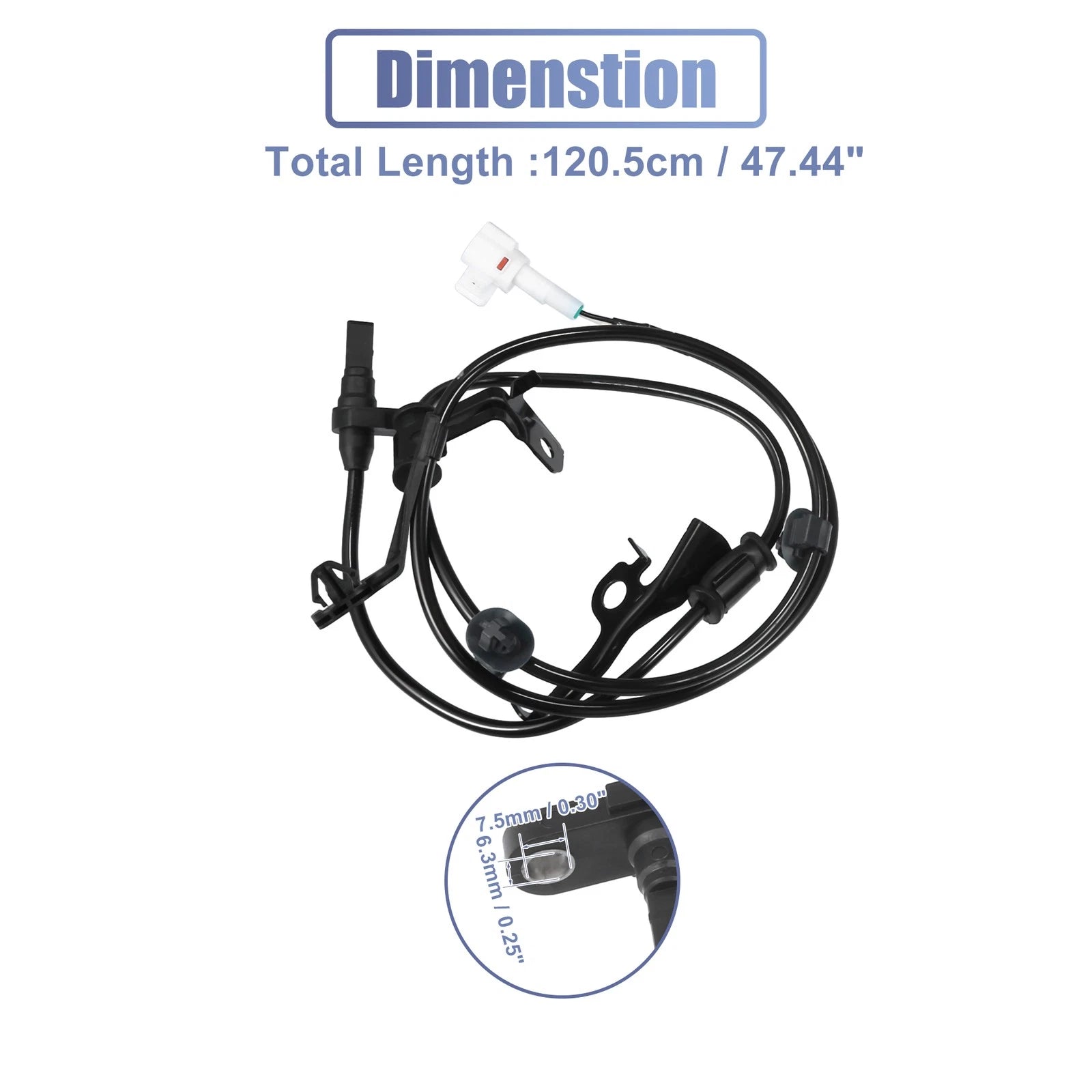 ABS Sensor Set for Toyota Yaris (2007–2011) No. 89542-52030/89543-52030