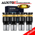 Set of 4 LED Orange Amber Bulbs for Side Marker Map Trunk Dome