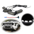 Set of 4 Raptor Style White LED Grill Lights for Toyota Tacoma (24-up)