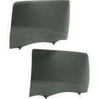 Set of 2 Door Glass for Toyota Tundra (2007–2018) Gray Tint