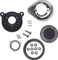 S&S Cycle Stealth Air Stinger Kit for Harley BT (2001–2017) - Chrome Teardrop