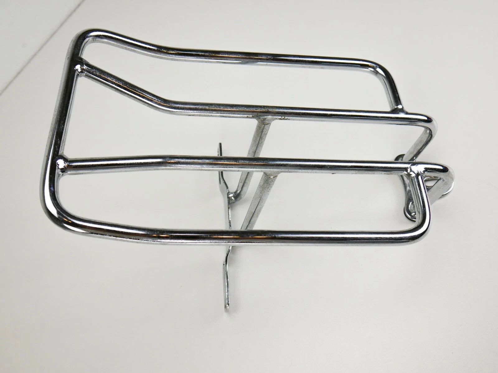 Chrome Fender Luggage Rack for Harley FLSTC Heritage Softail Classic (2006–2017)