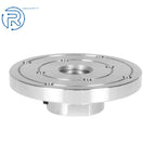 4-Inch Steel Face Plate for Wood Lathe (1" 8tpi Threaded)