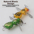 Topwater Lure Wasp Design for Freshwater Bass (4.8cm)