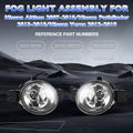Pair LED Fog Lights for Nissan Altima Versa Sentra (2004–2019)