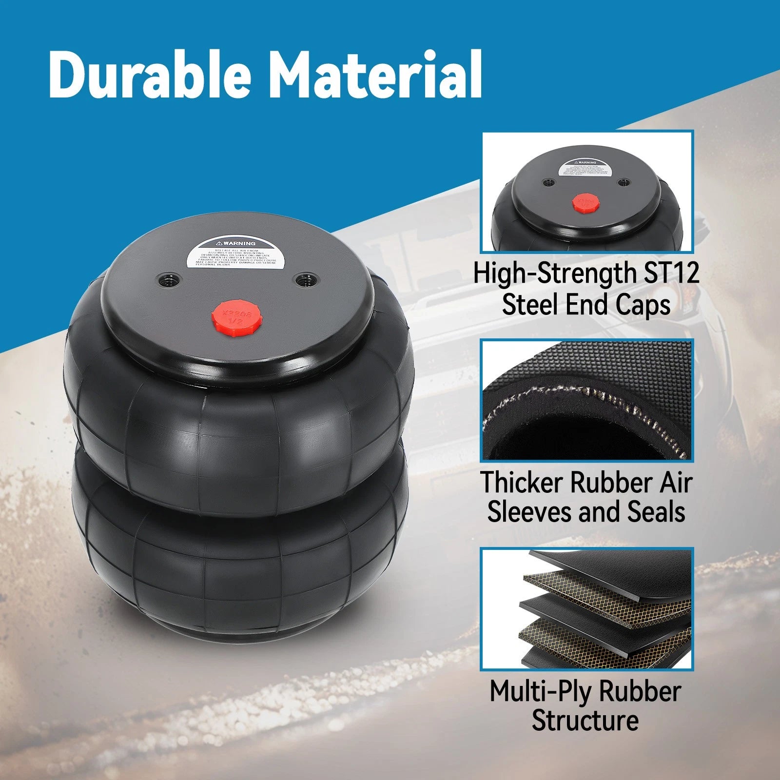 Pair Air Spring Bags for Make Model