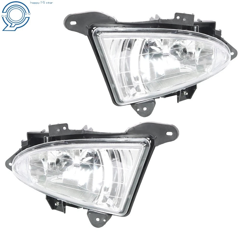 Fog Lights Driving Lamps for Hyundai Elantra (2007–2010) W/Harness+Switch LH+RH