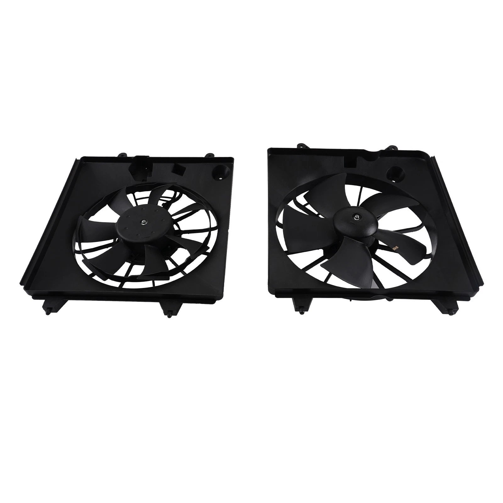 2x Radiator A/C Condenser Cooling Fan for Honda CR-V (2007–2009)