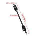 Set of 4 CV Joint Axles for Polaris Ranger XP 900 (2013–2017)