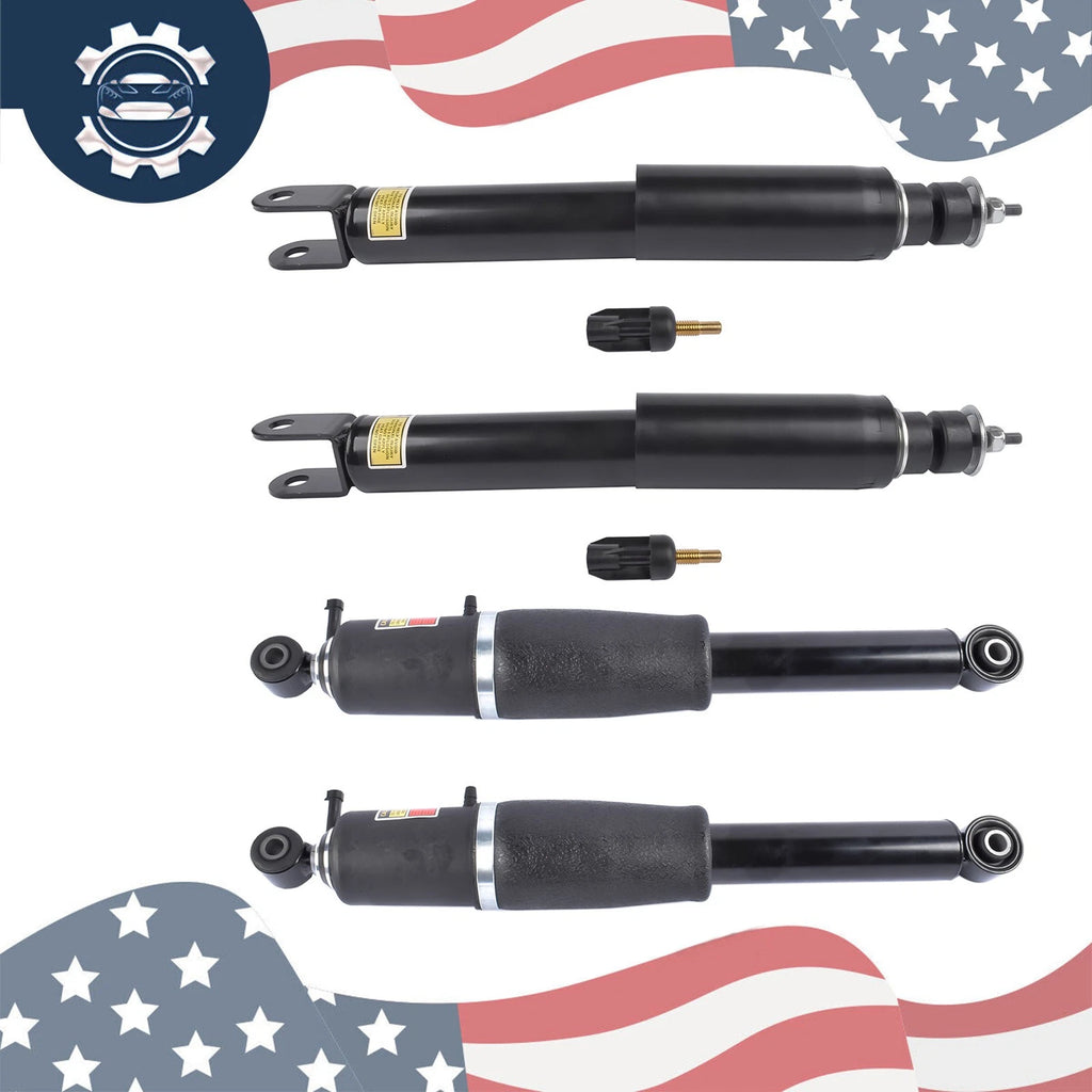 4X Rear Front Air Suspension Shocks Set 22400056 for GMC Yukon XL 1500 (2000–2006)