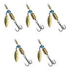 Metal Rotating Vane Flyer Lure 6cm for Trout Panfish (Freshwater)