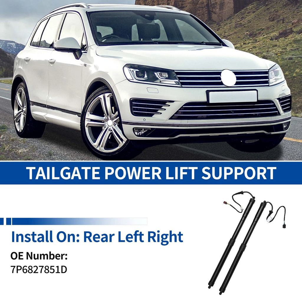 Rear Tailgate Power Lift Support for Volkswagen Touareg (2011–2015) No.7P6827851D