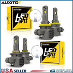 Set of 4 LED Headlight Bulbs for Ford F-150 (2015–2021)