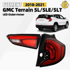 Tail Light Lamp for GMC Terrain (2018–2021) Right Inner Outer W/Bulb