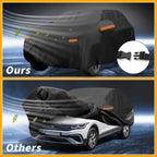 Waterproof Car Cover for Volkswagen Tiguan (2017–2023) 190T-PU with Zipper
