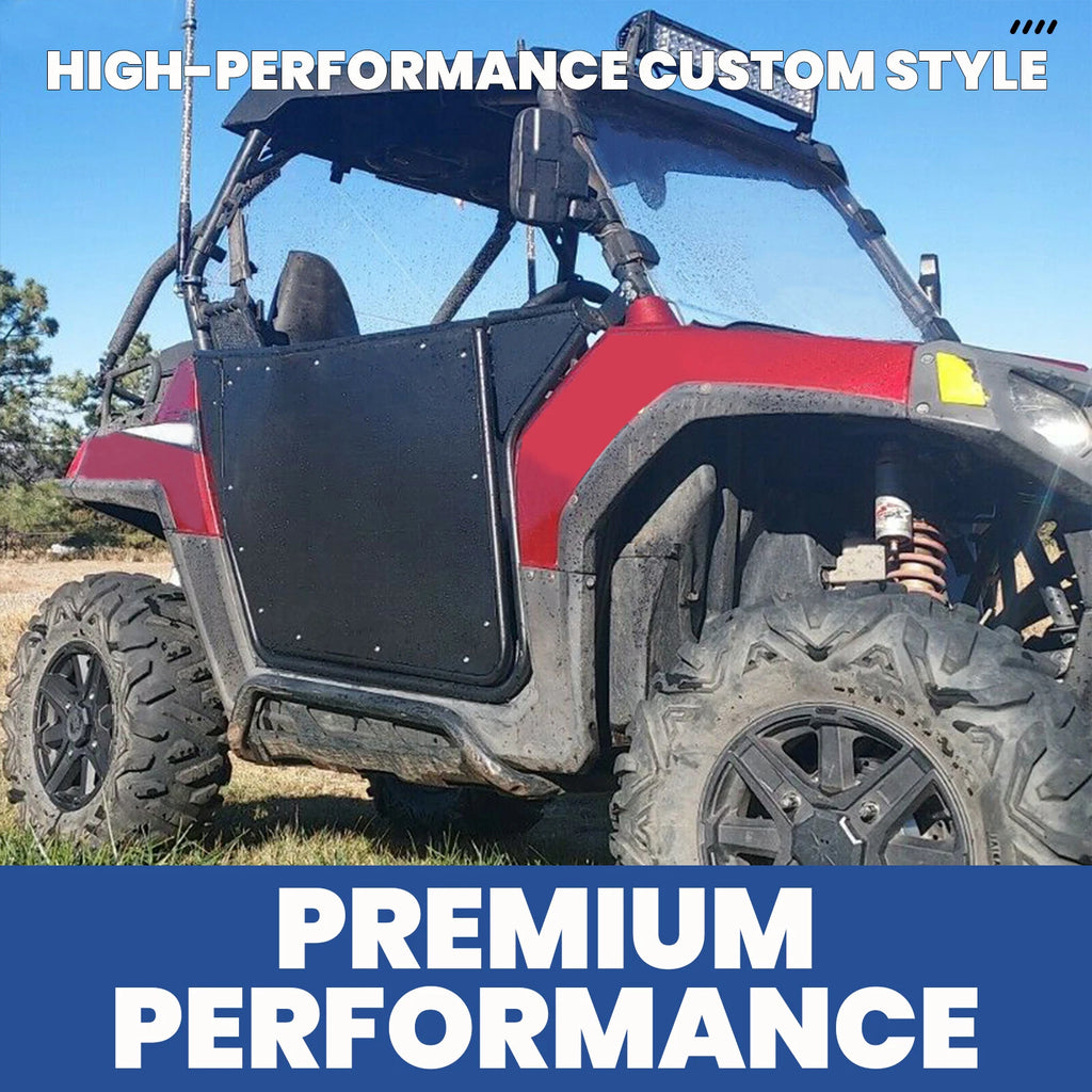 Complete Aluminum Doors Set for Polaris RZR/RZR-S XP 570 800 900 (2008–2021)