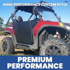 Complete Aluminum Doors Set for Polaris RZR/RZR-S XP 570 800 900 (2008–2021)
