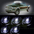 5pcs LED Cab Roof Top Marker Lights for Dodge Ram