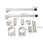 50MM Cafe Racer 7/8" Clip-On Handlebar for Universal Motorcycles