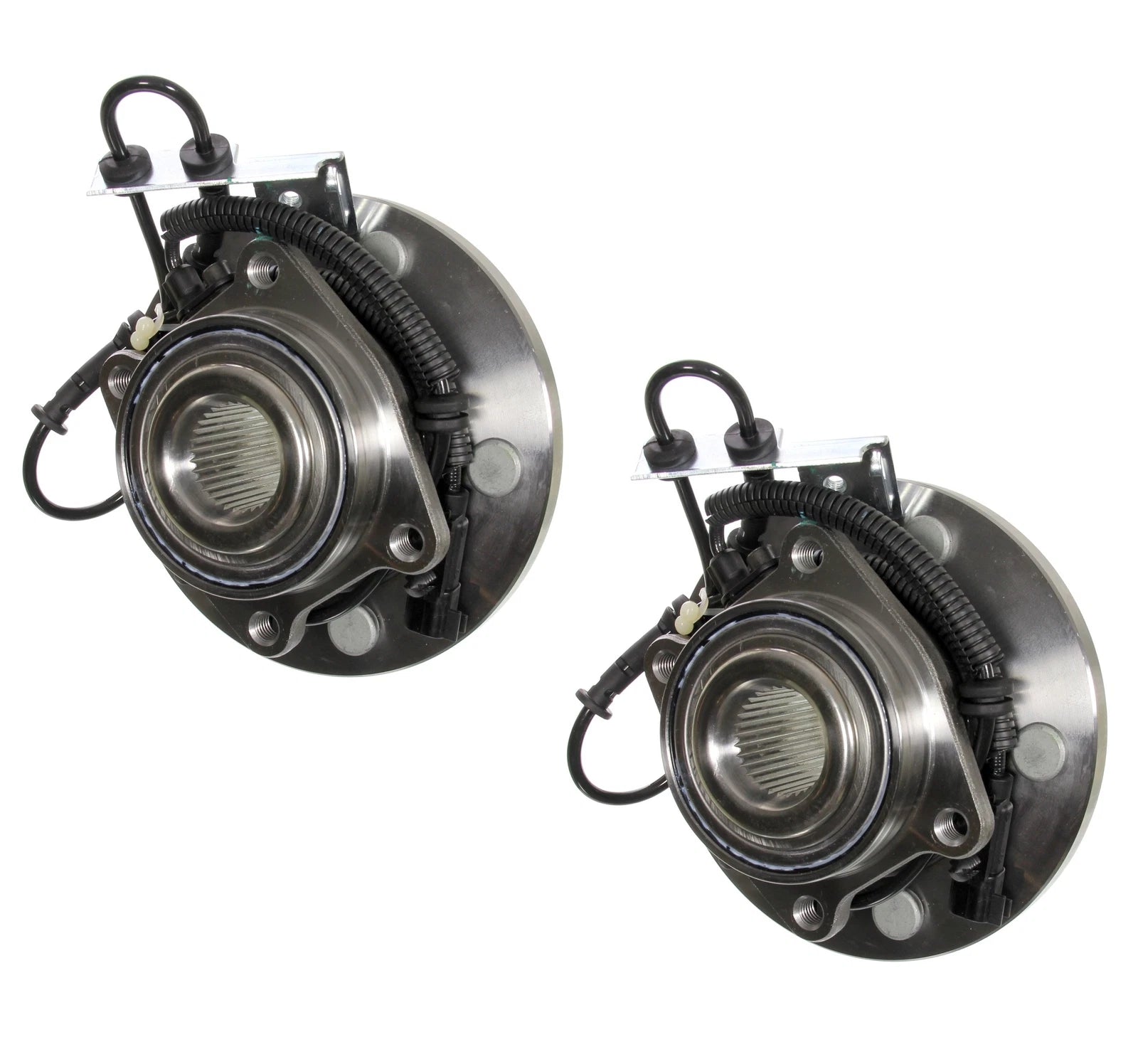 Set of 2 Front Moog Wheel Bearing Hub Assembly for Chrysler Dodge VW Routan (2009–2010)